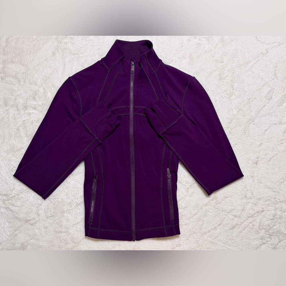 Lululemon Define Cropped Jacket Dramatic Magenta … - image 7